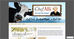 Desktop Screenshot of chefallisfarmfreshkitchen.com